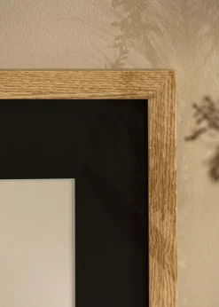 Ramme Selection Eg 60x90 cm - Passepartout Sort 40x70 cm