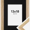 Ramme Selection Eg 13x18 cm - Passepartout Sort 9x13 cm