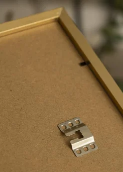 Ramme Selection Guld 60x90 cm - Passepartout Hvid 40x70 cm