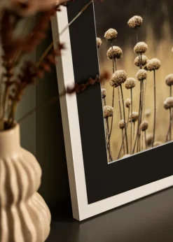 Ramme Selection Hvid 40x60 cm - Passepartout Sort 32,9x48,3 cm (A3+)