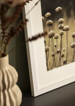 Ramme Selection Hvid 30x40 cm - Passepartout Hvid 21x30 cm