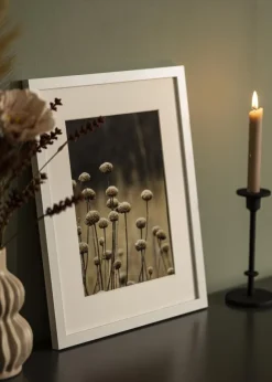 Ramme Selection Hvid 40x60 cm - Passepartout Hvid 32,9x48,3 cm (A3+)