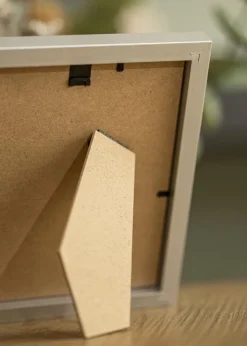 Ramme Selection Sølv 18x24 cm - Passepartout Hvid 13x17 cm