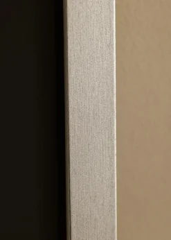 Ramme Selection Sølv 70x90 cm - Passepartout Sort 60x80 cm