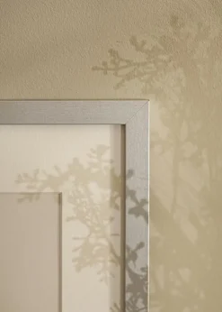 Ramme Selection Sølv 60x80 cm - Passepartout Hvid 50x60 cm