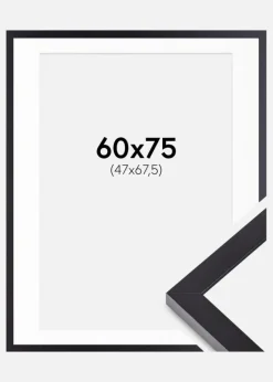 Ramme Selection Sort 60x75 cm - Passepartout Hvid 48x68,5 cm
