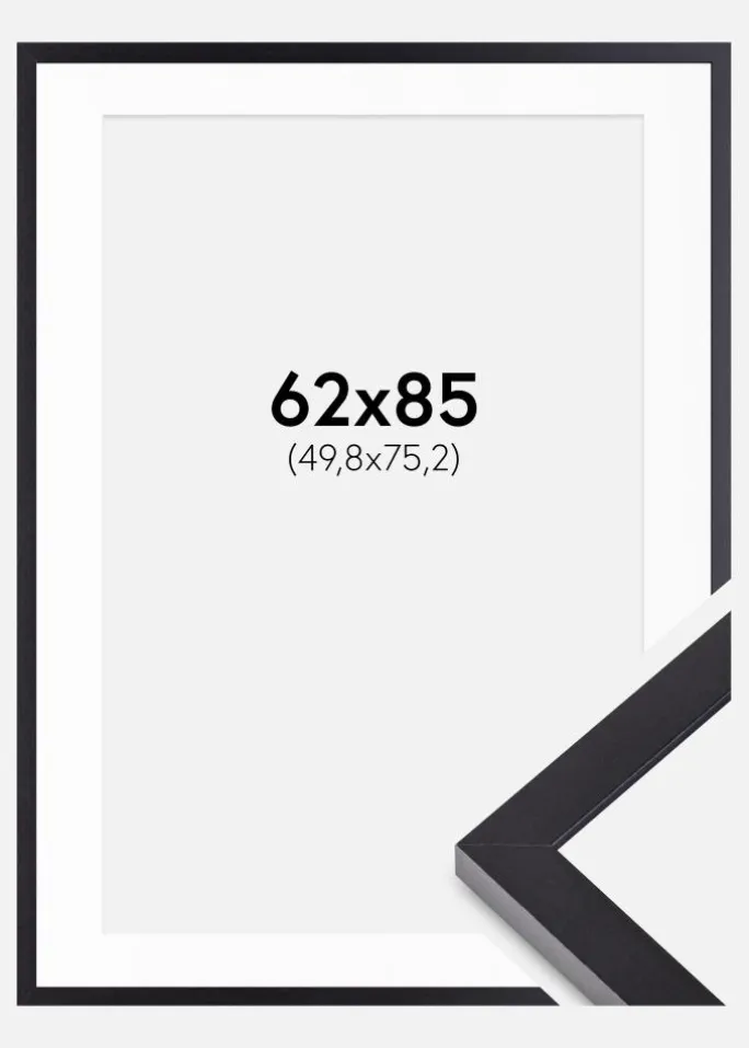 Ramme Selection Sort 62x85 cm - Passepartout Hvid 20x30 inches