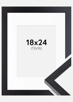 Ramme Selection Sort 18x24 cm - Passepartout Hvid 13x17 cm