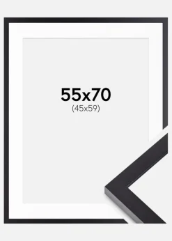 Ramme Selection Sort 55x70 cm - Passepartout Hvid 46x60 cm