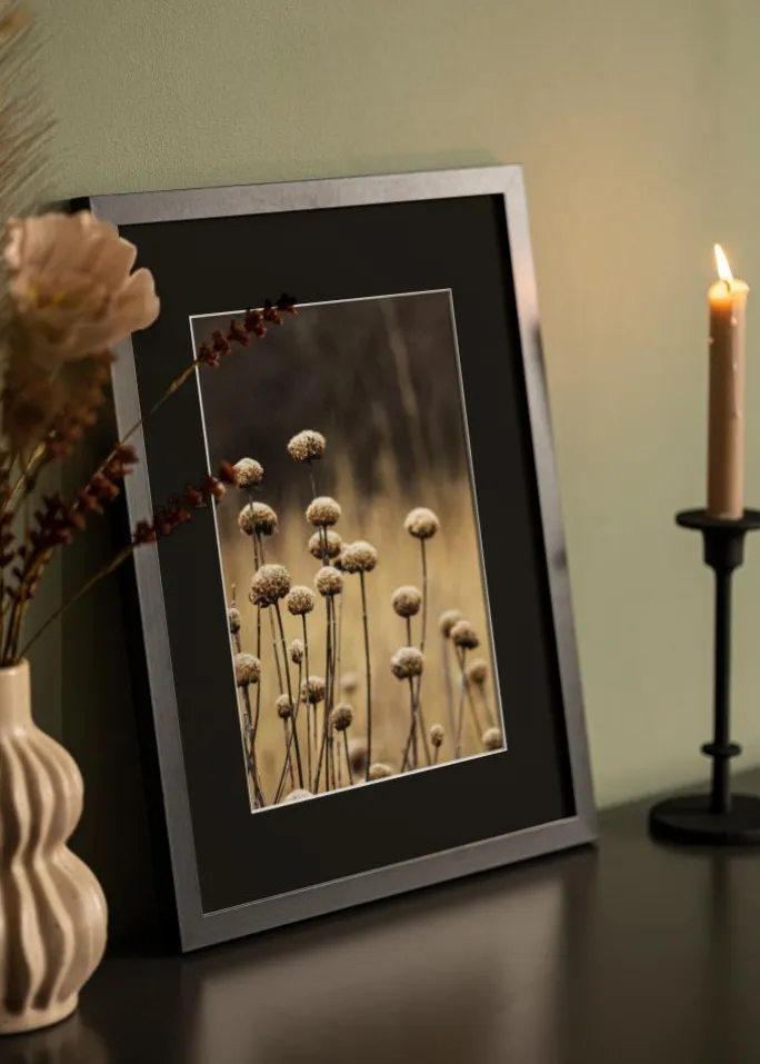 Ramme Selection Sort 42x59,4 cm (A2) - Passepartout Sort 25x38 cm