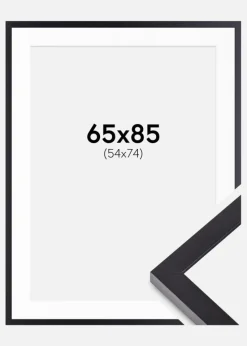 Ramme Selection Sort 65x85 cm - Passepartout Hvid 55x75 cm