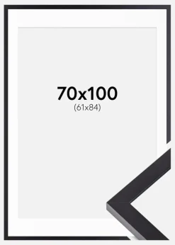 Ramme Selection Sort 70x100 cm - Passepartout Hvid 62x85 cm