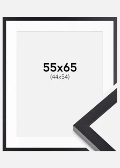 Ramme Selection Sort 55x65 cm - Passepartout Hvid 45x55 cm