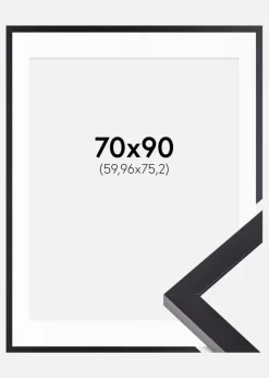 Ramme Selection Sort 70x90 cm - Passepartout Hvid 24x30 inches