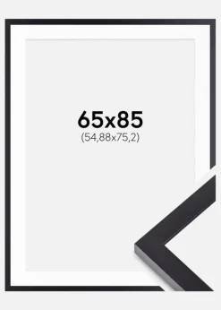 Ramme Selection Sort 65x85 cm - Passepartout Hvid 22x30 inches