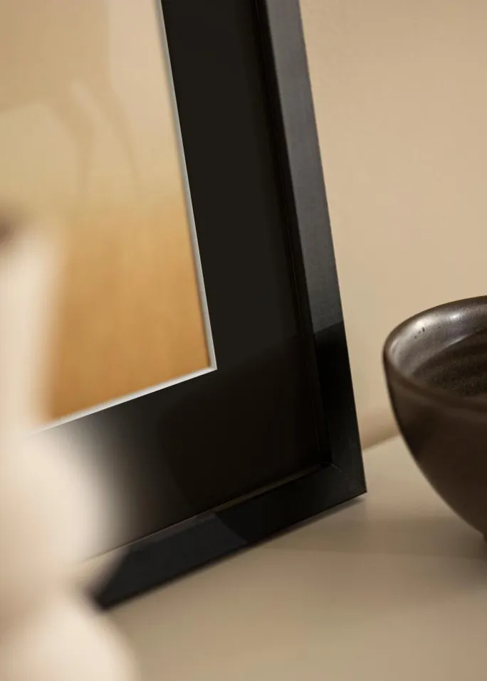 Ramme Selection Sort 13x18 cm - Passepartout Sort 3,5x5 inches