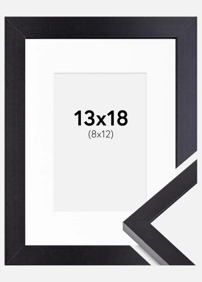 Ramme Selection Sort 13x18 cm - Passepartout Hvid 9x13 cm