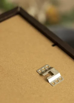 Ramme Selection Valnød 60x90 cm - Passepartout Hvid 50x80 cm