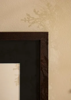 Ramme Selection Valnød 13x18 cm - Passepartout Sort 9x13 cm