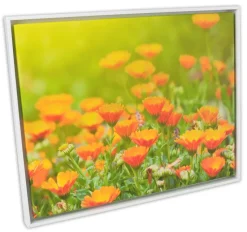 Ramme Åsen Lærred Hvid - Valgfri Størrelse - Svæveramme (svæveramme)