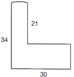 Ramme Åsen Lærred Hvid/Guld - Valgfri Størrelse - Svæveramme (svæveramme)