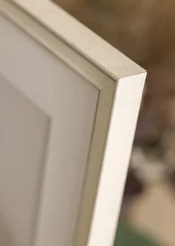 Ramme Shabby Chic Hvid 40x50 cm - Passepartout Hvid 27x35 cm