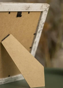 Ramme Shabby Chic Hvid 20X30 cm - Passepartout Hvid 15x21 cm (A5)