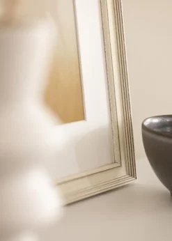 Ramme Shabby Chic Hvid 30x30 cm - Passepartout Hvid 20x20 cm