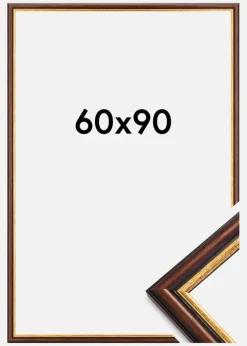 Ramme Siljan Akrylglas Brun 60x90 cm