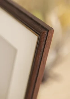 Ramme Siljan Akrylglas Brun 28x35 cm