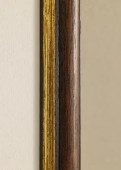 Ramme Siljan Akrylglas Brun 28x35 cm