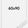 Ramme Siljan Akrylglas Hvid 60x90 cm