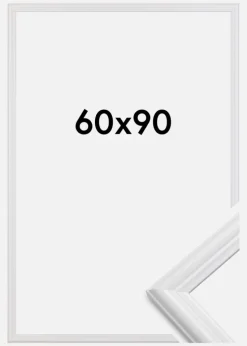 Ramme Siljan Akrylglas Hvid 60x90 cm