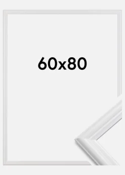 Ramme Siljan Akrylglas Hvid 60x80 cm