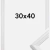 Ramme Siljan Akrylglas Hvid 30x40 cm