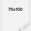 Ramme Siljan Akrylglas Hvid 70x100 cm