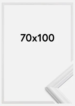 Ramme Siljan Akrylglas Hvid 70x100 cm