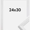 Ramme Siljan Akrylglas Hvid 24x30 cm