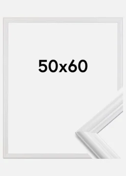 Ramme Siljan Akrylglas Hvid 50x60 cm
