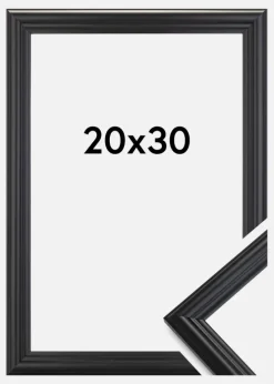 Ramme Siljan Akrylglas Sort 20x30 cm