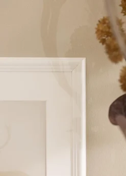 Ramme Siljan Hvid 24x30 cm - Passepartout Hvid 7x9 inches