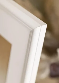 Ramme Siljan Hvid 20x30 cm - Passepartout Hvid 15x22 cm