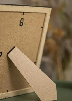 Ramme Siljan Sort 20x30 cm - Passepartout Hvid 15x22 cm