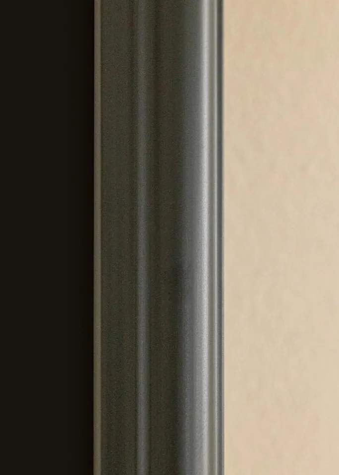 Ramme Siljan Sort 70x90 cm - Passepartout Sort 24x30 inches