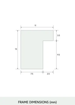 Ramme Smal Eg Akrylglas 15x20 cm