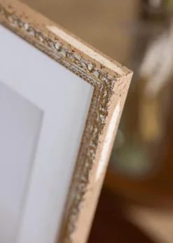 Ramme Smith Guld-Sølv - Valgfri Størrelse (Plexiglas)