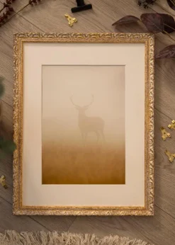 Ramme Smith Guld-Sølv - Valgfri Størrelse (Plexiglas)