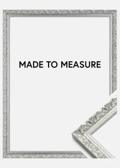 Ramme Smith Sølv - Valgfri Størrelse (Plexiglas)