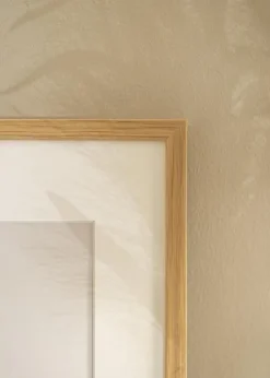 Ramme Soul Oak Veneer 70x100 cm - Passepartout Hvid 61x91,5 cm