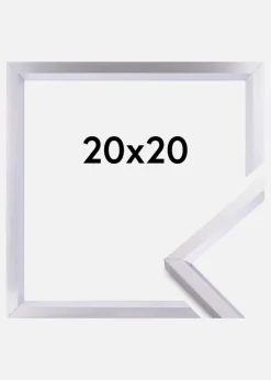 Ramme Steel Style Sølv 20x20 cm